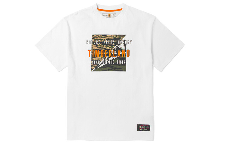 Футболка мужская белая Timberland, белый
Футболка мужская белая Timberland, белый