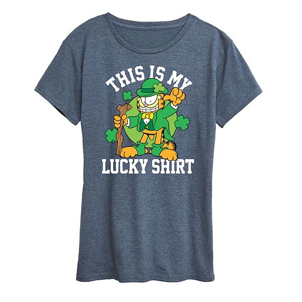 Женская футболка Garfield с принтом "This is my lucky shirt" Nickelodeon, Heather Blue, Синий, Женская футболка Garfield с принтом "This is my lucky shirt" Nickelodeon, Heather Blue
Женская футболка Garfield с принтом "This is my lucky shirt" Nickelodeon, Heather Blue, Синий, Женская футболка Garfield с принтом "This is my lucky shirt" Nickelodeon, Heather Blue