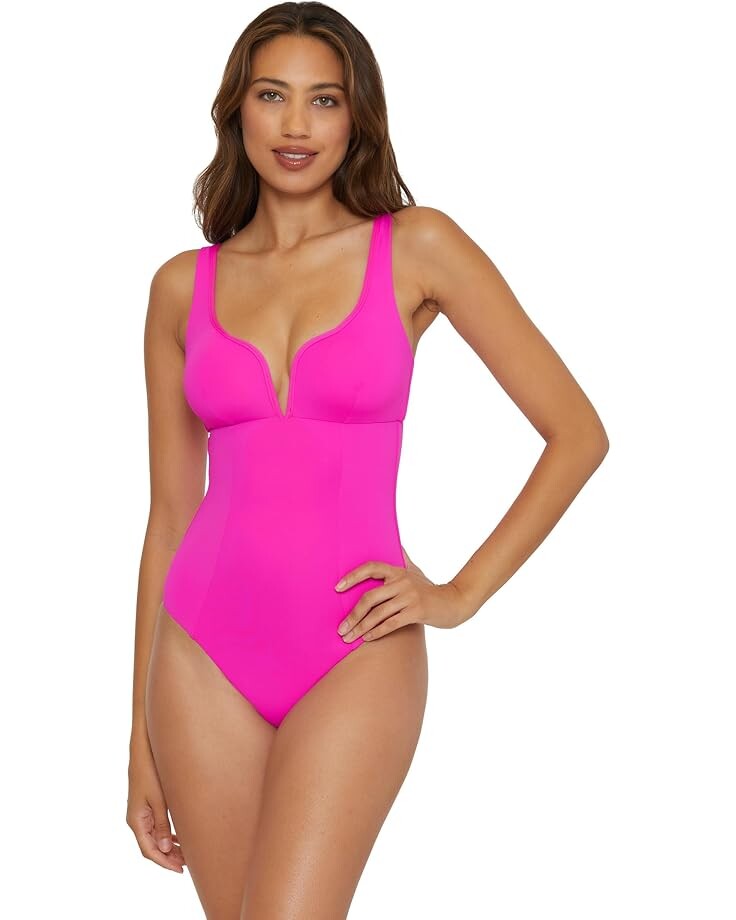 Купальник BECCA Color Code Erin V Wire Cut Out One Piece, цвет Vivid Pink
Купальник BECCA Color Code Erin V Wire Cut Out One Piece, цвет Vivid Pink