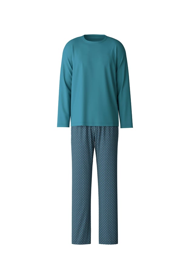 Длинная пижама расслабляет обтекаемость Calida, синий
Длинная пижама расслабляет обтекаемость Calida, синий