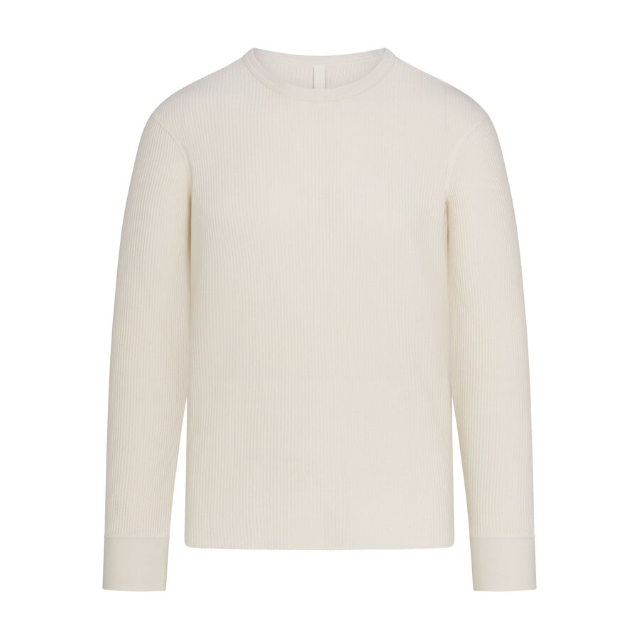 Мужская футболка с длинным рукавом SKIMS Waffle, экрю, Белый, Мужская футболка с длинным рукавом SKIMS Waffle, экрю
Мужская футболка с длинным рукавом SKIMS Waffle, экрю, Белый, Мужская футболка с длинным рукавом SKIMS Waffle, экрю