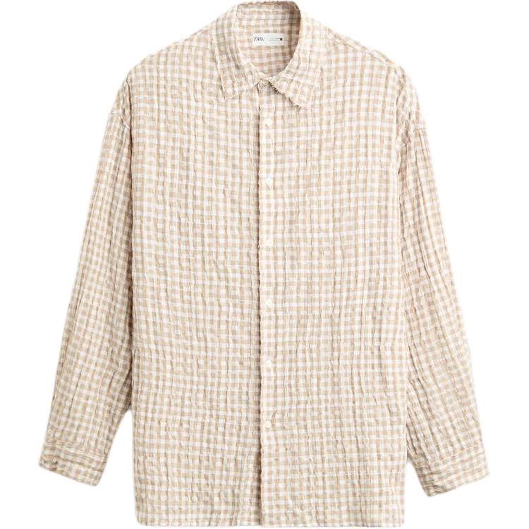 ZARA Мужская рубашка бежевого цвета Beige
ZARA Мужская рубашка бежевого цвета Beige