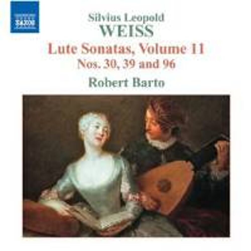 Диск CD Weiss: Lute Sonatas Nos. 30, 39 & 96 (Vol. 11) - Sylvius Leopold Weiss, Robert Barto
Диск CD Weiss: Lute Sonatas Nos. 30, 39 & 96 (Vol. 11) - Sylvius Leopold Weiss, Robert Barto