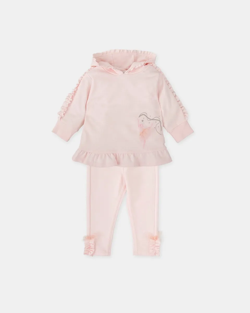 Комплект для малыша из хлопка розового цвета с балериной Tutto Piccolo
Комплект для малыша из хлопка розового цвета с балериной Tutto Piccolo