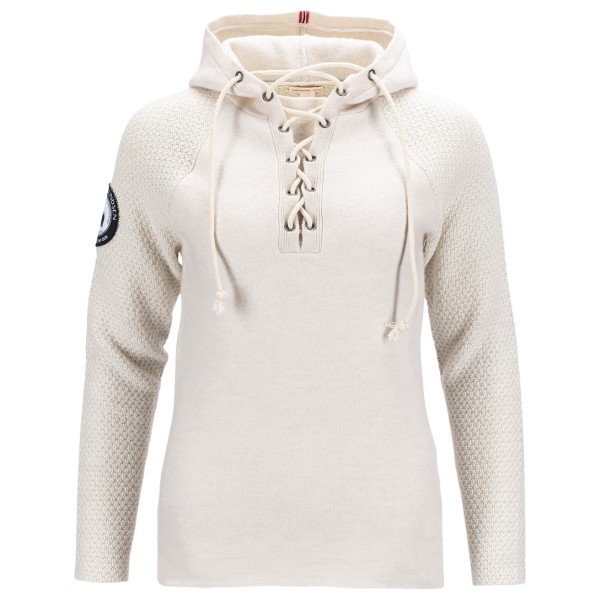 Женская вареная толстовка с капюшоном на шнуровке - свитер из мериносовой шерсти Amundsen Sports, Oatmeal
Женская вареная толстовка с капюшоном на шнуровке - свитер из мериносовой шерсти Amundsen Sports, Oatmeal