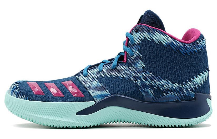 Баскетбольные кроссовки Bounce Legends унисекс средней высоты Adidas
Баскетбольные кроссовки Bounce Legends унисекс средней высоты Adidas