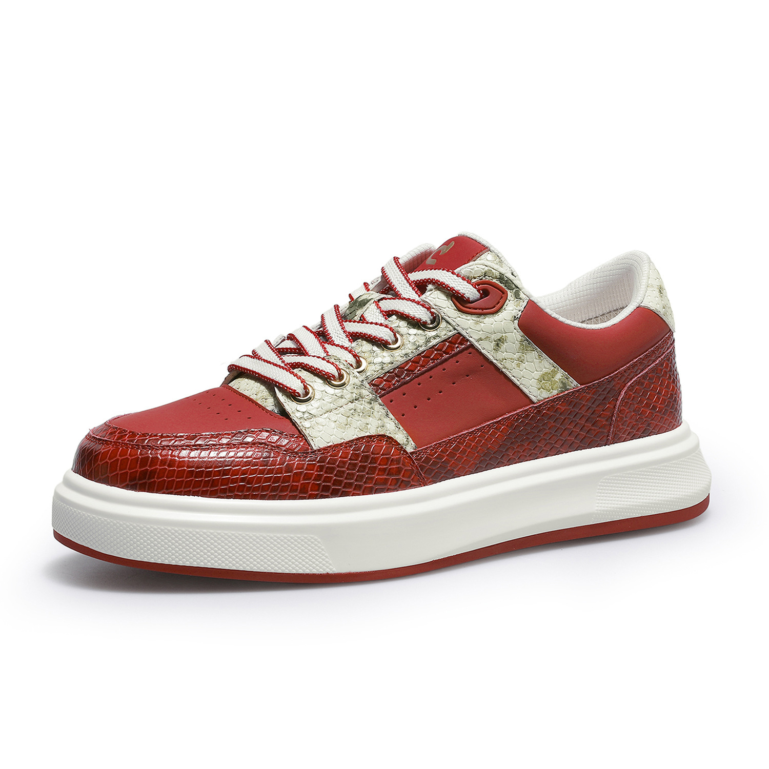 Slip Resistant Low top Skateboard Shoes Men's H2, красный
Slip Resistant Low top Skateboard Shoes Men's H2, красный