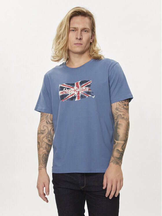 Футболка стандартного кроя Pepe Jeans, синий
Футболка стандартного кроя Pepe Jeans, синий