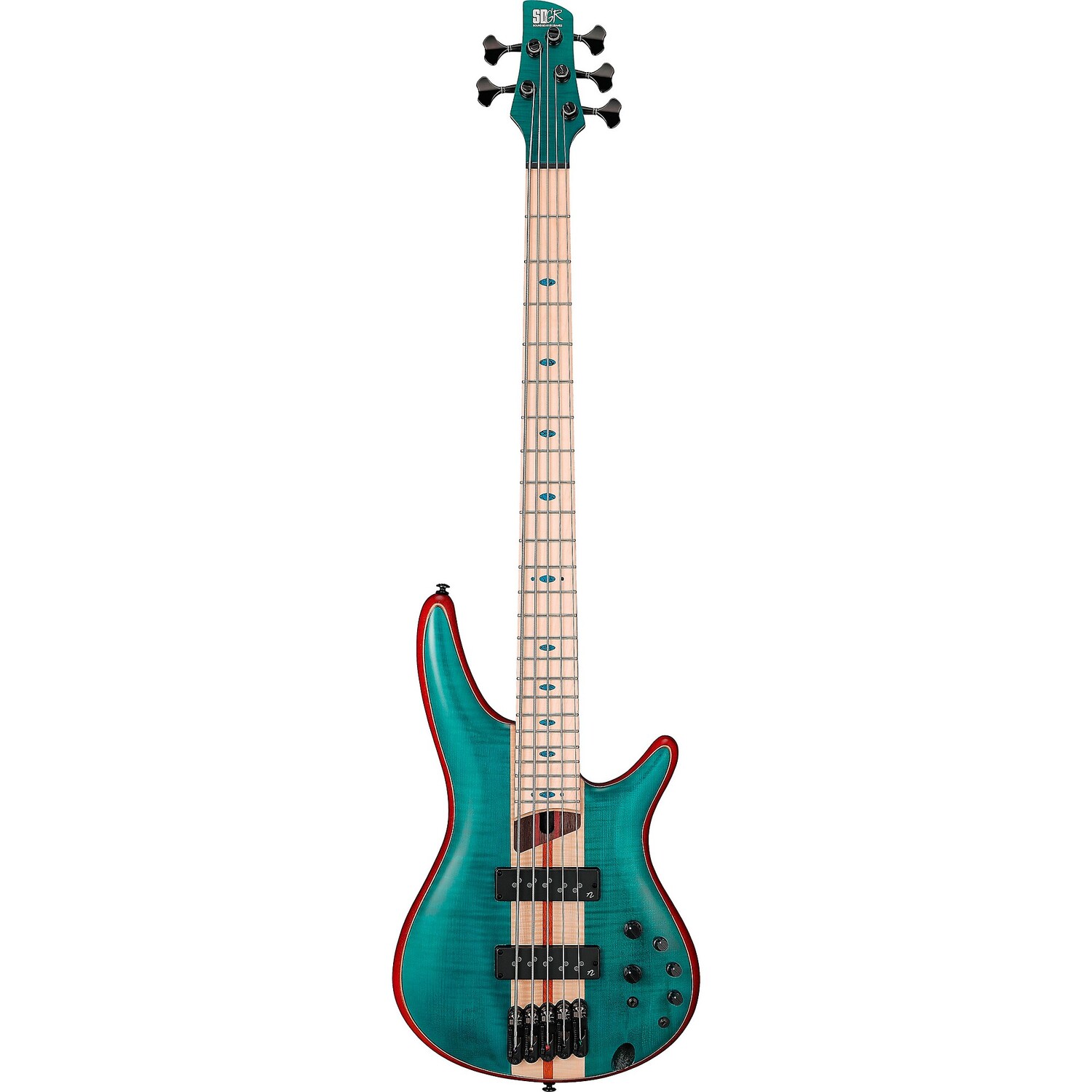 Ibanez Premium SR1425B 5-струнная электрическая бас-гитара Карибского зеленого цвета с низким блеском
Ibanez Premium SR1425B 5-струнная электрическая бас-гитара Карибского зеленого цвета с низким блеском