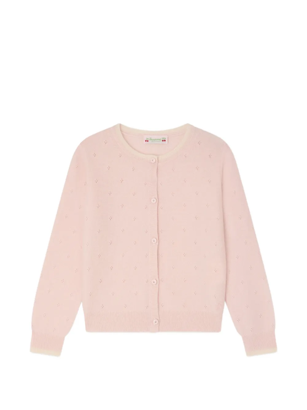 Кардиган Luella с круглым вырезом Bonpoint, розовый
Кардиган Luella с круглым вырезом Bonpoint, розовый