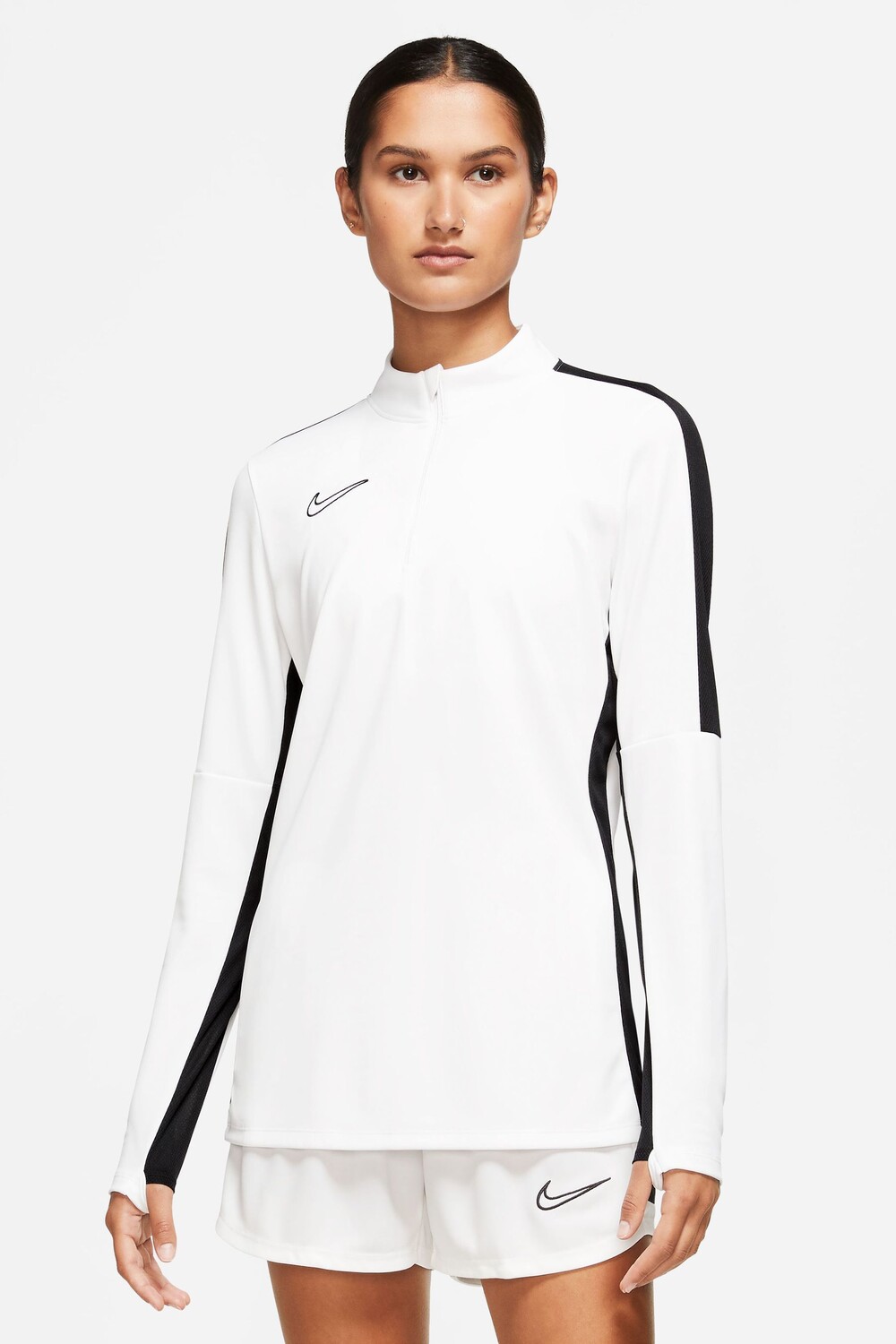 Футболка для тренировок Dri-FIT Academy Drill Nike, белый 
Футболка для тренировок Dri-FIT Academy Drill Nike, белый