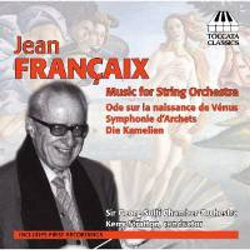 Диск CD Music For String Orchestra - Jean Françaix
Диск CD Music For String Orchestra - Jean Françaix