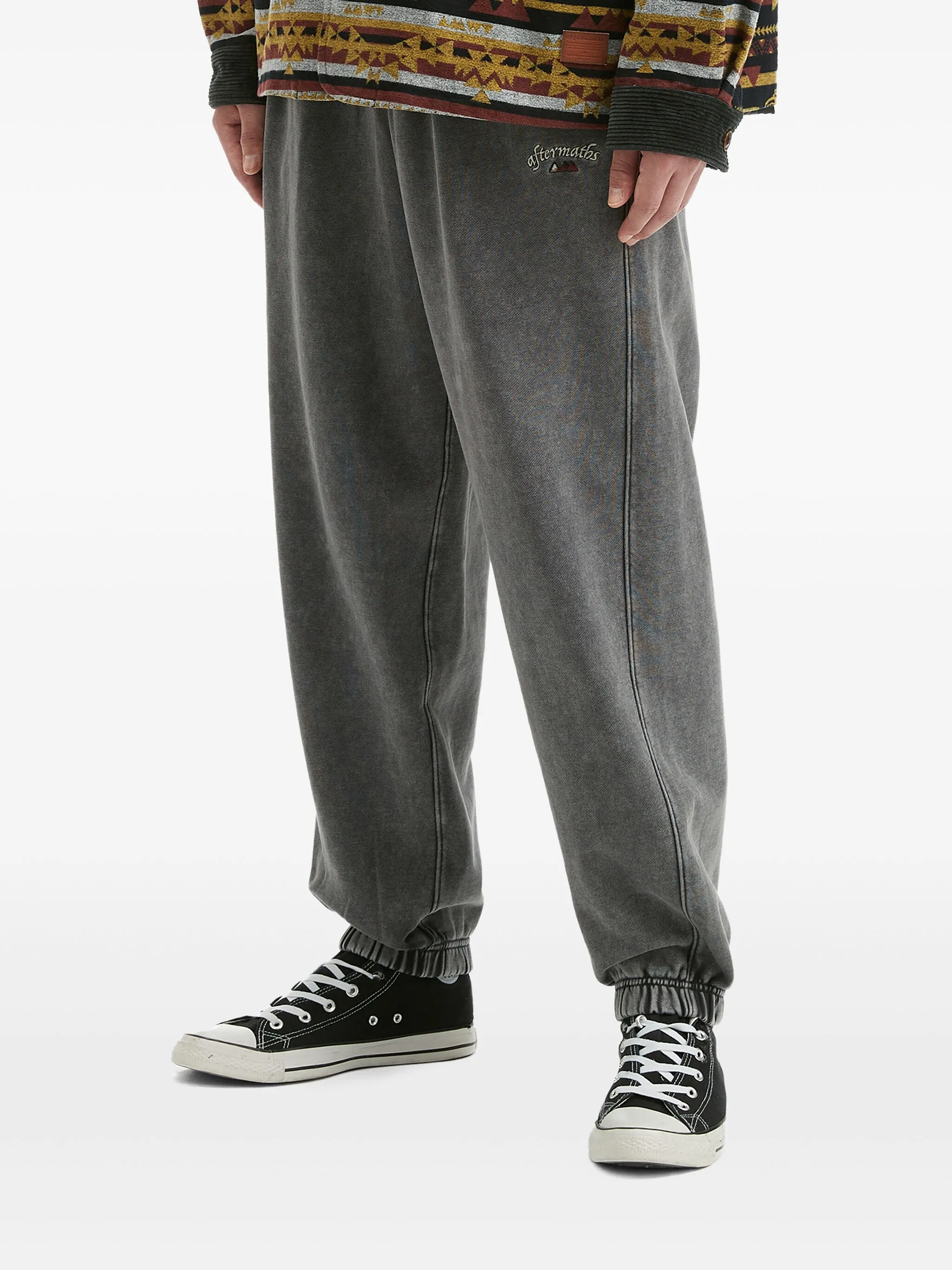 Спортивные брюки с вышитым логотипом Aftermaths, серый
Спортивные брюки с вышитым логотипом Aftermaths, серый