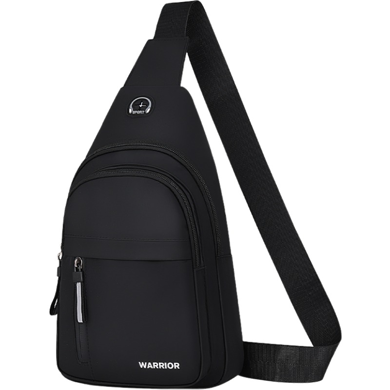 WARRIOR Сумка-слинг из композитной ткани для мужчин, черная
WARRIOR Сумка-слинг из композитной ткани для мужчин, черная