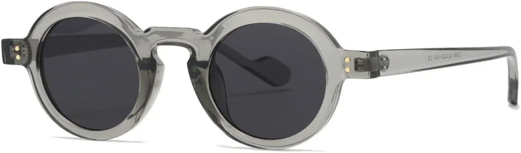 Солнцезащитные очки с защитой UV400 | Маленькая круглая оправа в стиле панк | для женщин и мужчин, для занятий спортом на открытом воздухе и вождения DSVIGF, Gray Black
Солнцезащитные очки с защитой UV400 | Маленькая круглая оправа в стиле панк | для женщин и мужчин, для занятий спортом на открытом воздухе и вождения DSVIGF, Gray Black