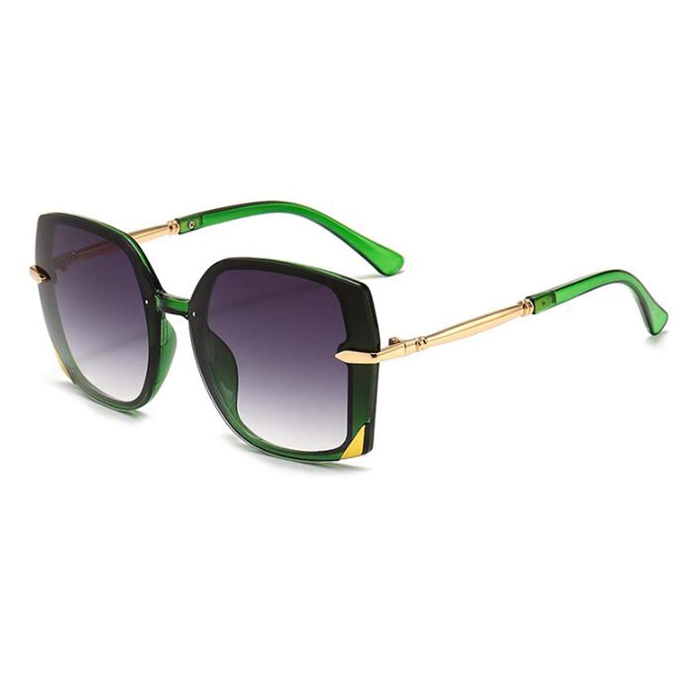 Женские модные солнцезащитные очки с крупными металлическими дужками, градиентной прозрачно-коричневой оправой (зеленая оправа, двойной серый цвет) Weloveushop, Gray,green
Женские модные солнцезащитные очки с крупными металлическими дужками, градиентной прозрачно-коричневой оправой (зеленая оправа, двойной серый цвет) Weloveushop, Gray,green