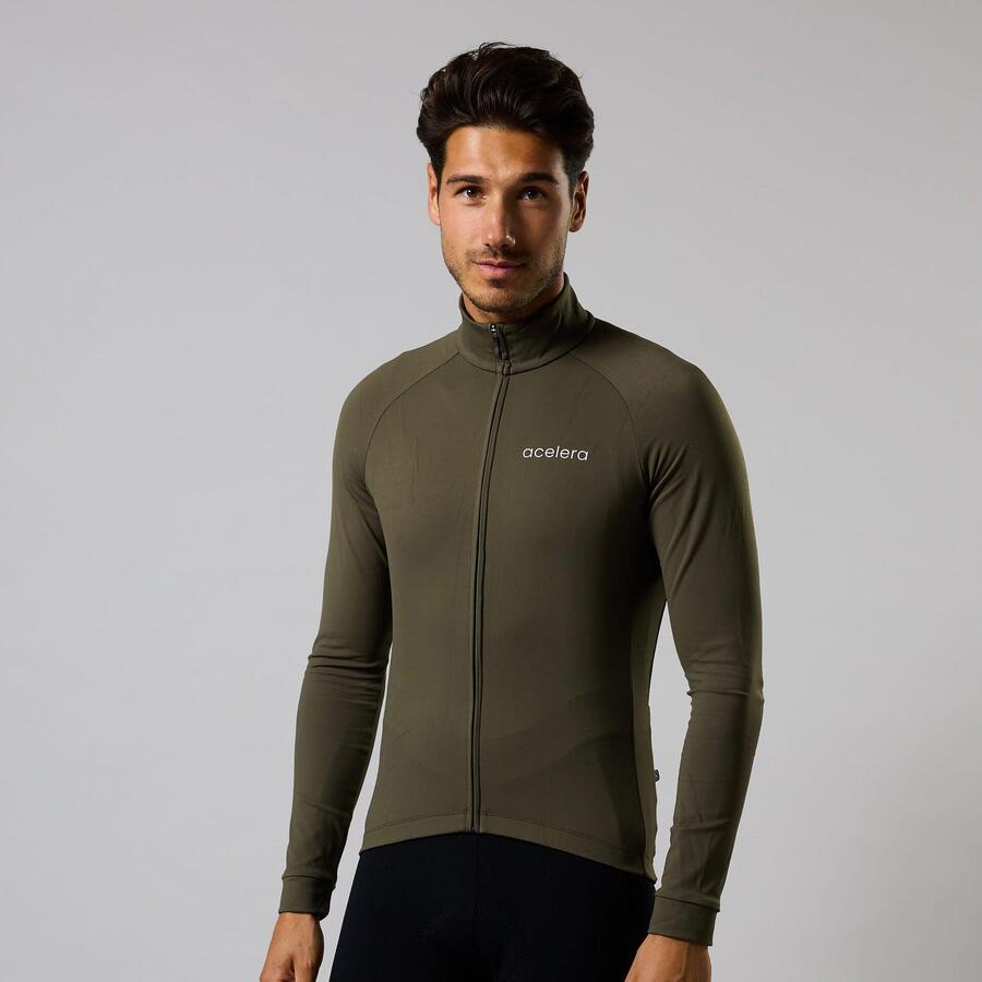ACELERA Мужские термофлисовые велосипедные шорты Essential с длинным рукавом, зимняя велосипедная майка
ACELERA Мужские термофлисовые велосипедные шорты Essential с длинным рукавом, зимняя велосипедная майка