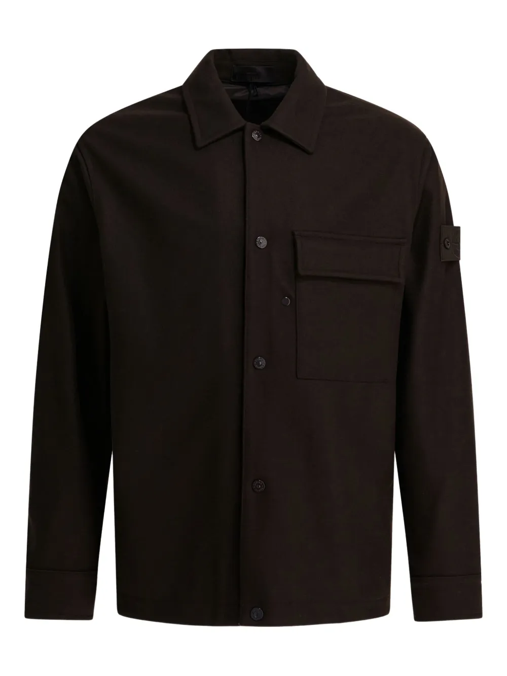 Куртка-рубашка с накладными карманами и пуговицами Stone Island, коричневый
Куртка-рубашка с накладными карманами и пуговицами Stone Island, коричневый