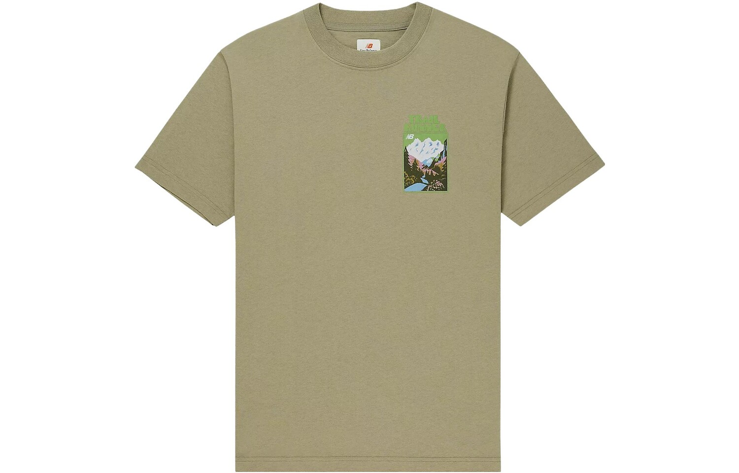 Футболка мужская зеленая New Balance, зеленый
Футболка мужская зеленая New Balance, зеленый