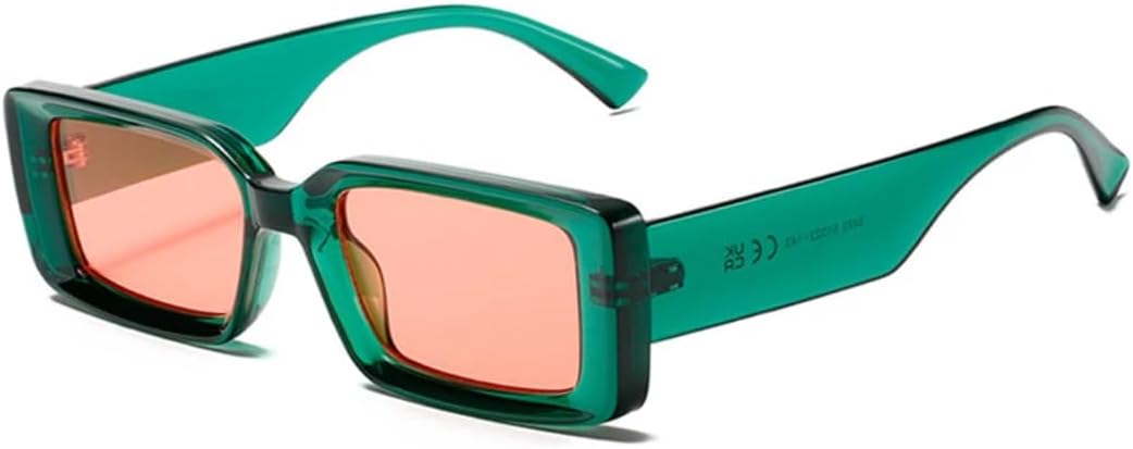 Модные маленькие прямоугольные солнцезащитные очки-гелевые линзы для женщин, ретро, красные и зеленые, с защитой от УФ-излучения UV400, для мужчин UUPTTPL, Green Red
Модные маленькие прямоугольные солнцезащитные очки-гелевые линзы для женщин, ретро, красные и зеленые, с защитой от УФ-излучения UV400, для мужчин UUPTTPL, Green Red