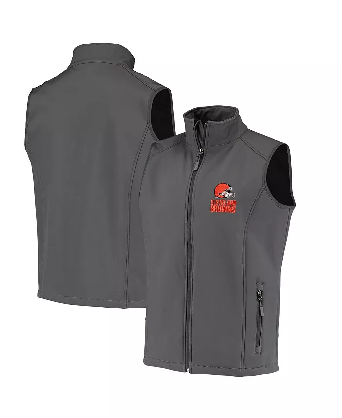 Мужской темно-серый жилет Cleveland Browns Circle Archer Softshell на молнии Dunbrooke
Мужской темно-серый жилет Cleveland Browns Circle Archer Softshell на молнии Dunbrooke