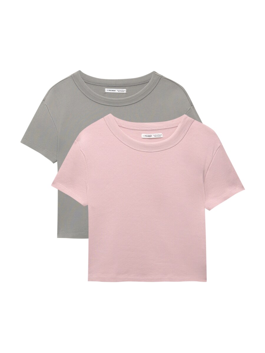Рубашка Pull&Bear, цвет Grey/Dusky pink
Рубашка Pull&Bear, цвет Grey/Dusky pink