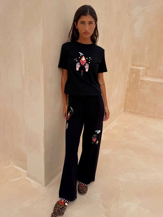 Брюки-джоггеры Night Garden вязаные Never Fully Dressed, Black
Брюки-джоггеры Night Garden вязаные Never Fully Dressed, Black