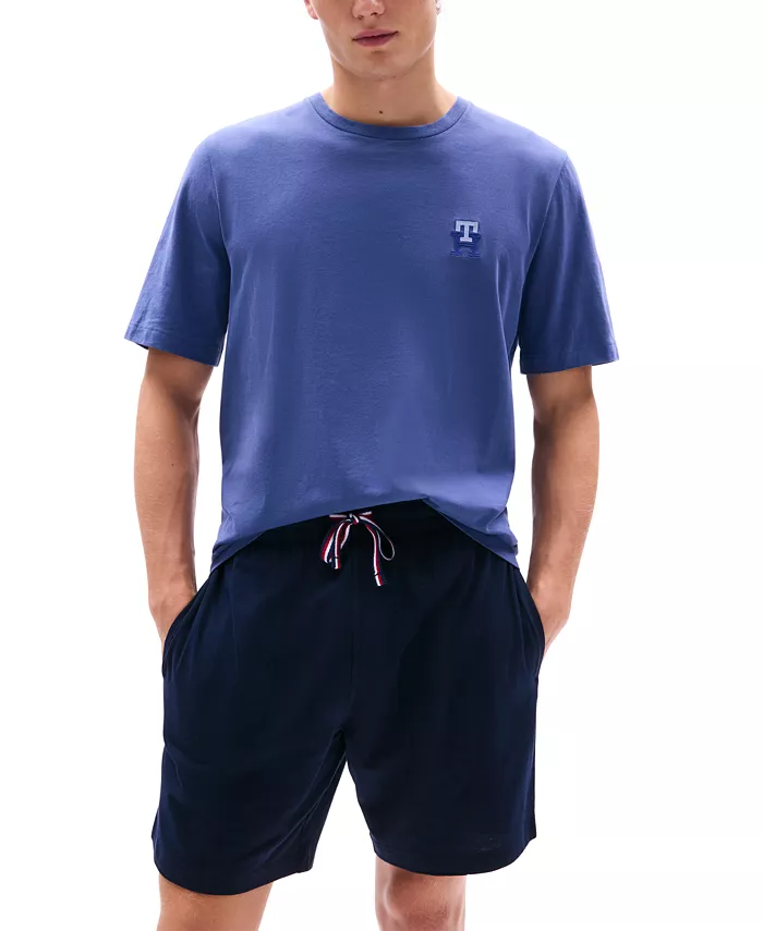 Мужская футболка с логотипом "T" из велюрового джерси Tommy Hilfiger, мультиколор
Мужская футболка с логотипом "T" из велюрового джерси Tommy Hilfiger, мультиколор