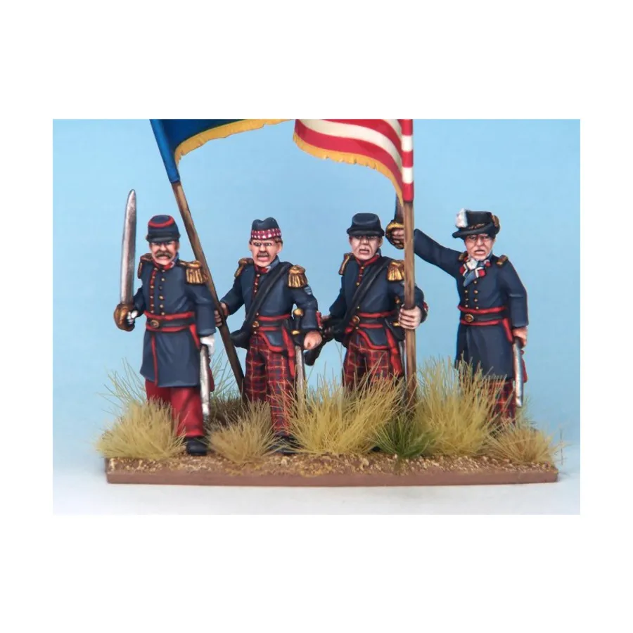 79-е пехотное командование Нью-Йорка, Historical Miniatures - American Civil War (28mm) (Crusader Miniatures)
79-е пехотное командование Нью-Йорка, Historical Miniatures - American Civil War (28mm) (Crusader Miniatures)