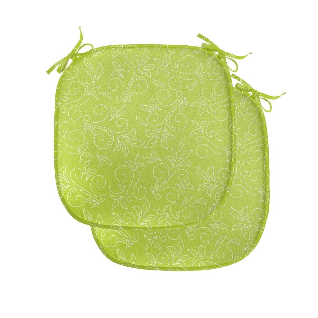 Подушка для обеденного стула ABAKUHAUS Green Leaf, Doodle Curly Flora, декоративная водонепроницаемая подушка с ремнями для кухонных сидений, 40 см x 40 см — упаковка из 2 шт., желто-зеленый белый
Подушка для обеденного стула ABAKUHAUS Green Leaf, Doodle Curly Flora, декоративная водонепроницаемая подушка с ремнями для кухонных сидений, 40 см x 40 см — упаковка из 2 шт., желто-зеленый белый