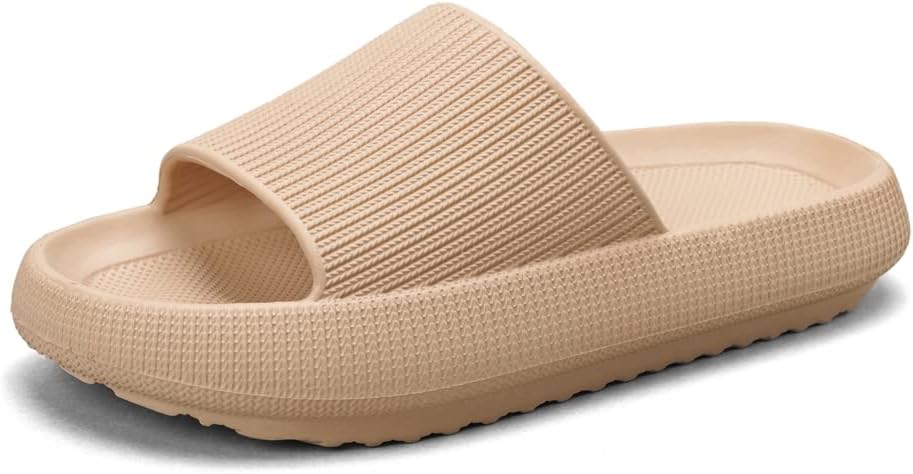 Сланцы JOEUSTY Cloud для женщин и мужчин, домашние тапочки с подушечкой, мягкие и удобные, с толстой подошвой, противоскользящие, быстро сохнущие, для бассейна, пляжа, душа, ванной комнаты, дома и улицы, хаки
Сланцы JOEUSTY Cloud для женщин и мужчин, домашние тапочки с подушечкой, мягкие и удобные, с толстой подошвой, противоскользящие, быстро сохнущие, для бассейна, пляжа, душа, ванной комнаты, дома и улицы, хаки