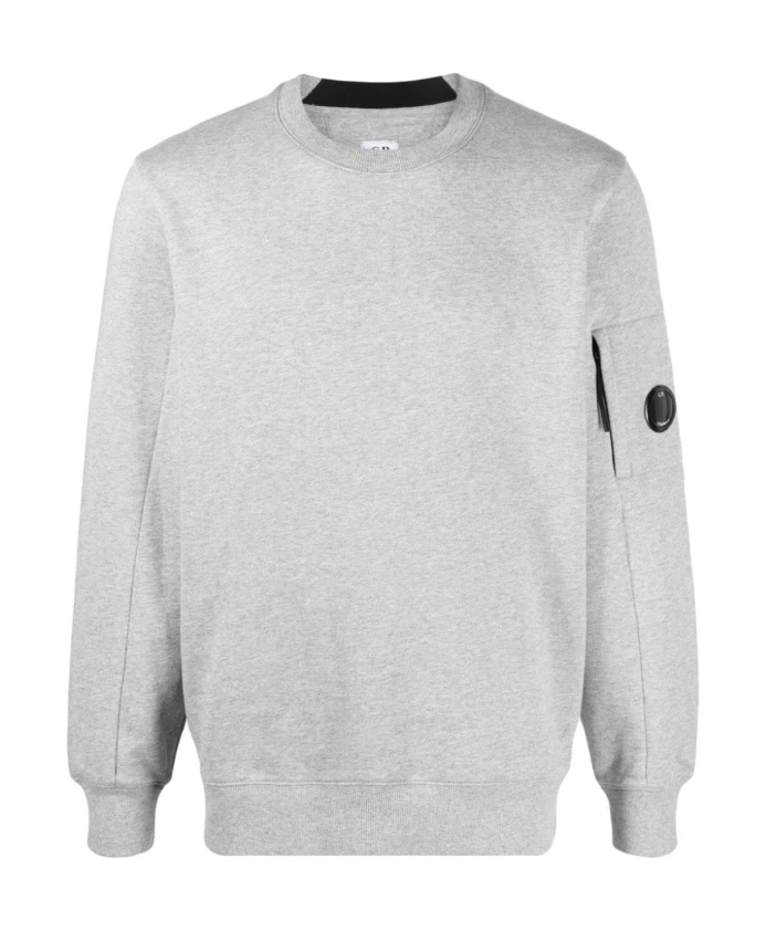 Стильная хлопковая толстовка с нашивками C.P. Company, серый
Стильная хлопковая толстовка с нашивками C.P. Company, серый