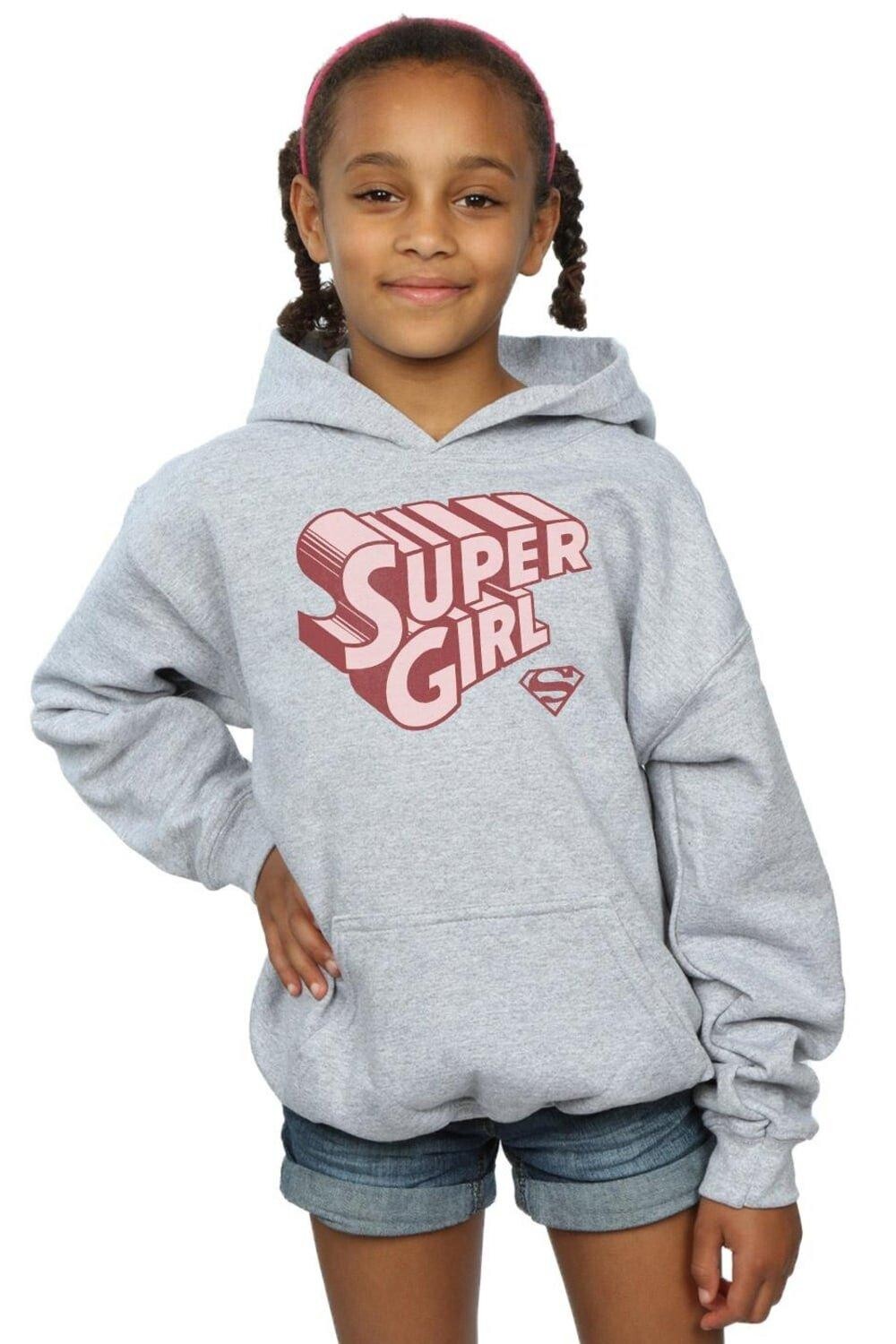 Толстовка с логотипом Supergirl в стиле ретро DC Comics, серый
Толстовка с логотипом Supergirl в стиле ретро DC Comics, серый