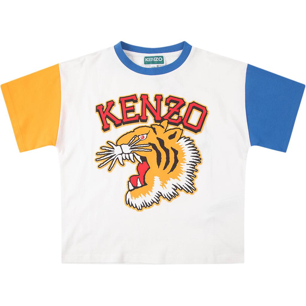 KENZO Футболка SS24 серый белый kids'
KENZO Футболка SS24 серый белый kids'