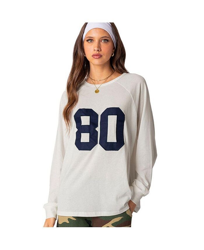 Женская футболка оверсайз 80 Edikted, белый
Женская футболка оверсайз 80 Edikted, белый