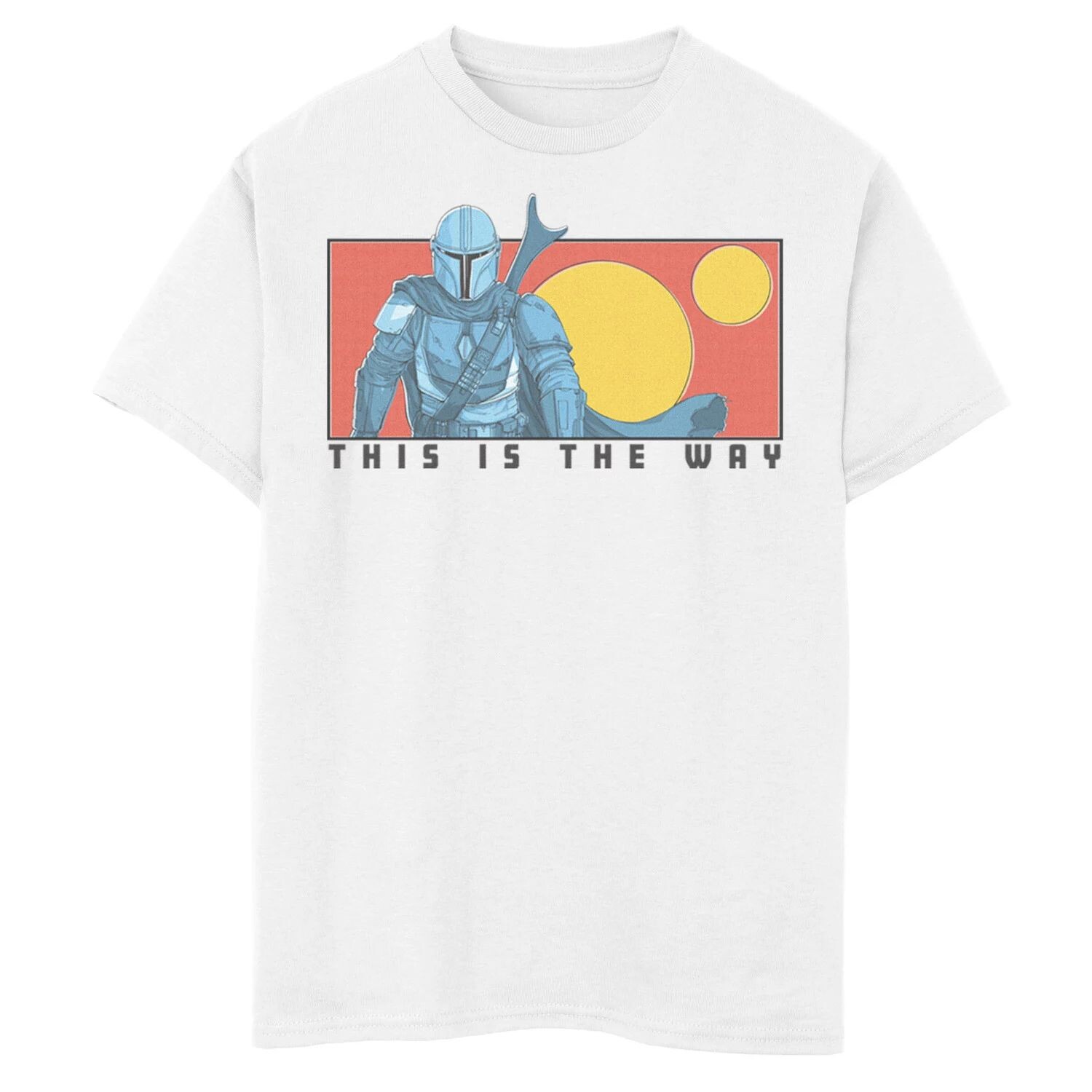 Футболка с рисунком из мультфильма для мальчиков 8–20 лет «Звездные войны: Мандалорец This Is The Way» Star Wars
Футболка с рисунком из мультфильма для мальчиков 8–20 лет «Звездные войны: Мандалорец This Is The Way» Star Wars