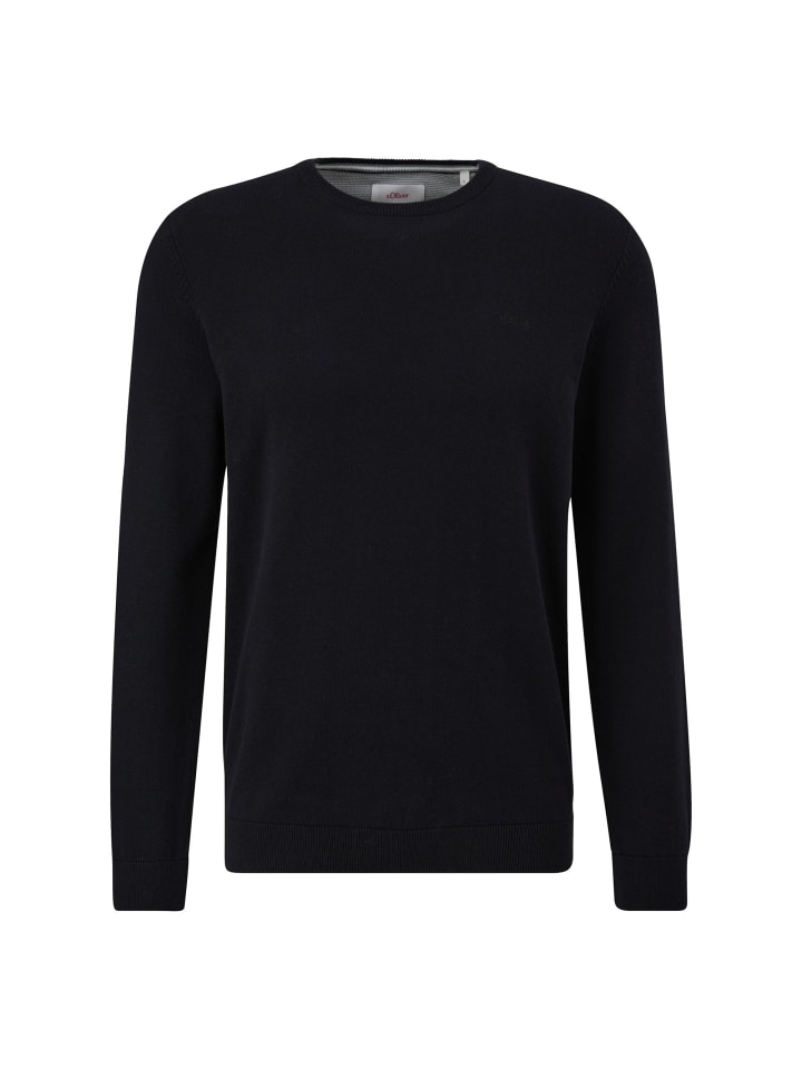 s.Oliver Вязаный свитер, 1 шт., черный
s.Oliver Вязаный свитер, 1 шт., черный