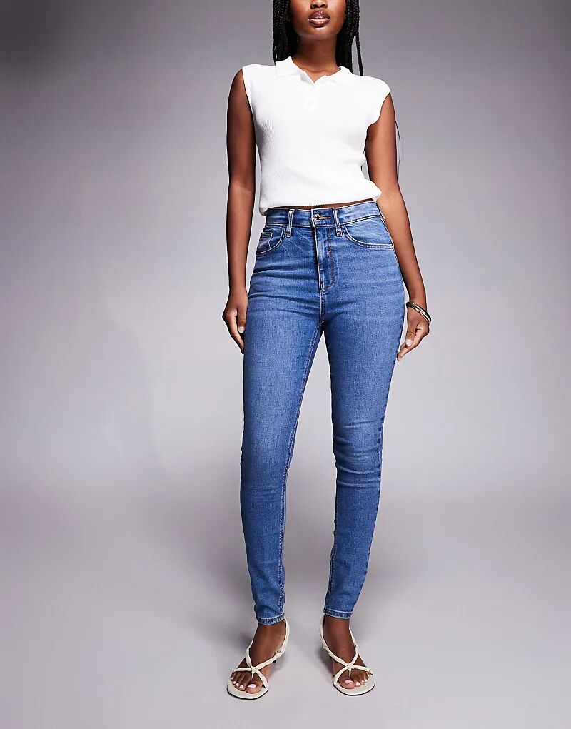 Джинсы-скинни River Island с высокой посадкой, средней посадки
Джинсы-скинни River Island с высокой посадкой, средней посадки