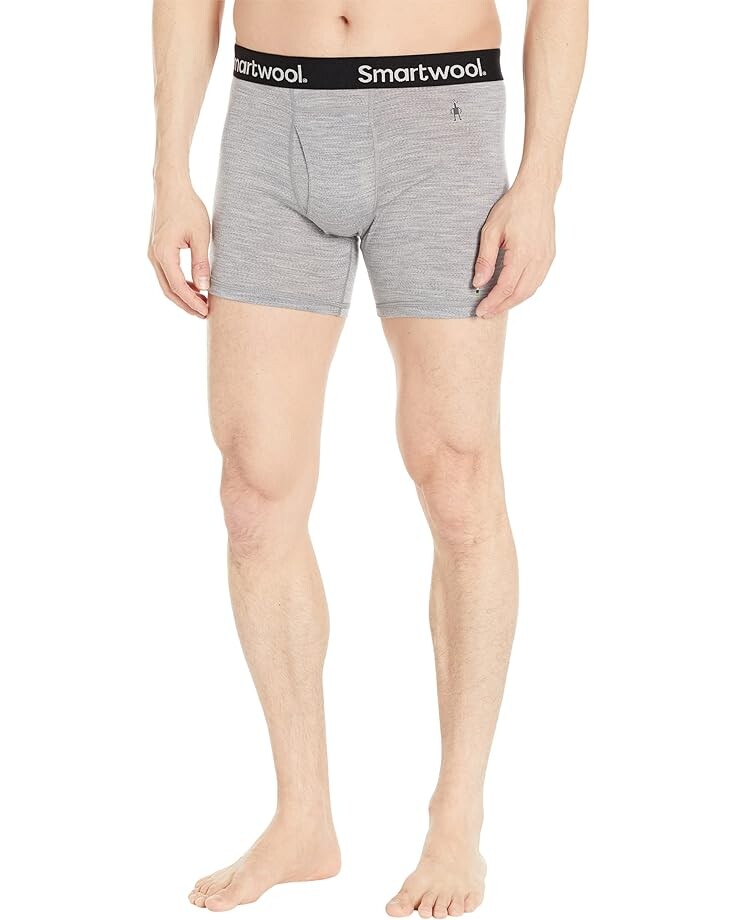 Боксеры Smartwool Merino, цвет Light Gray Heather
Боксеры Smartwool Merino, цвет Light Gray Heather