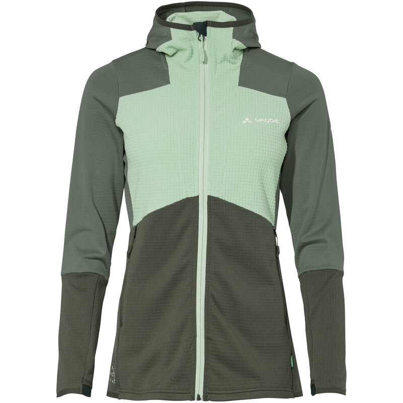 Под курткой, где флисовая куртка Monviso с капюшоном и сеткой Vaude, цвет agave
Под курткой, где флисовая куртка Monviso с капюшоном и сеткой Vaude, цвет agave