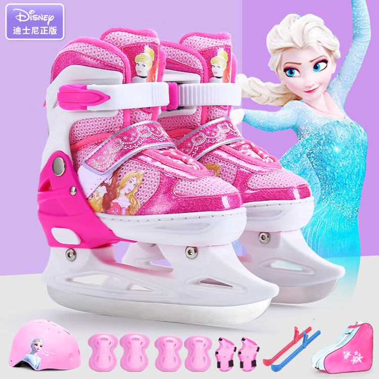 TKH Коньки для фигурного катания Disney Frozen для детей-начинающих, профессиональные регулируемые с настоящими лезвиями, Princess Pink (коньки + шлем защитная экипировка L размер (-38) 35
TKH Коньки для фигурного катания Disney Frozen для детей-начинающих, профессиональные регулируемые с настоящими лезвиями, Princess Pink (коньки + шлем защитная экипировка L размер (-38) 35