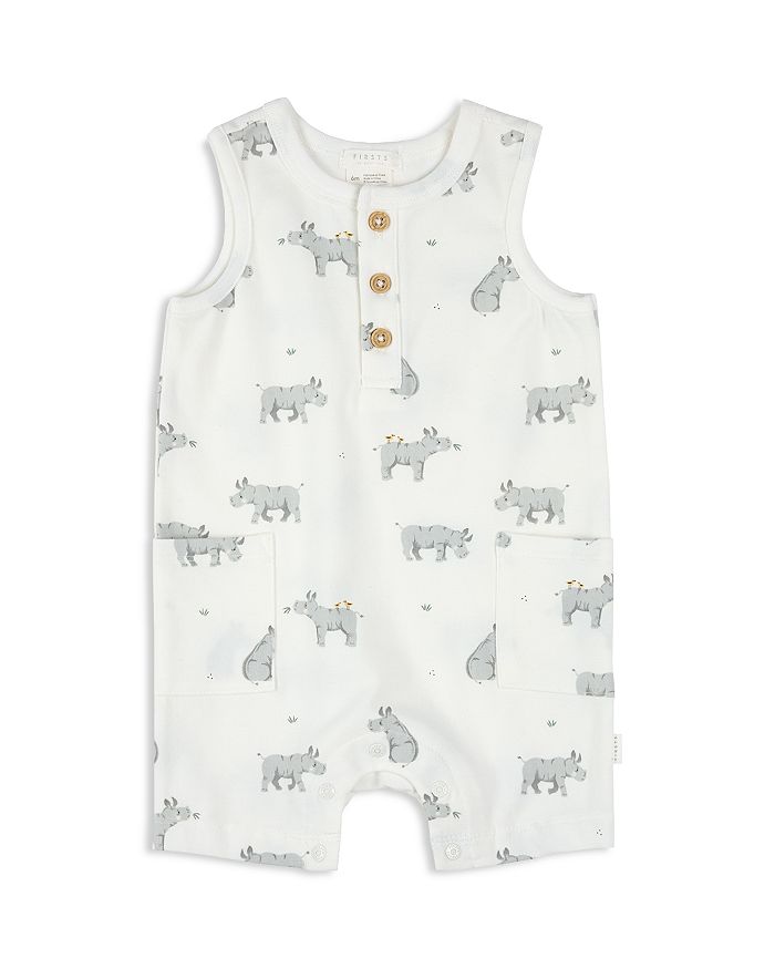 Детский безрукавный комбинезон с принтом носорога - Baby FIRSTS by petit lem, слоновая кость/кремовый
Детский безрукавный комбинезон с принтом носорога - Baby FIRSTS by petit lem, слоновая кость/кремовый