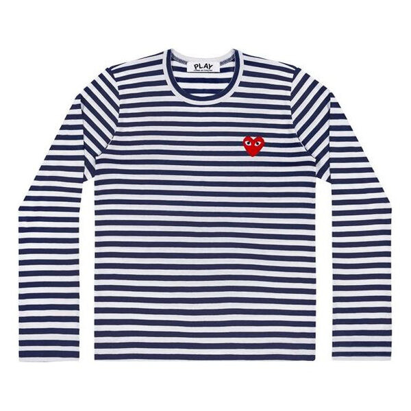 Футболка stripe small logo long sleeves tee 'blue white' Comme Des Garcons Play, белый
Футболка stripe small logo long sleeves tee 'blue white' Comme Des Garcons Play, белый