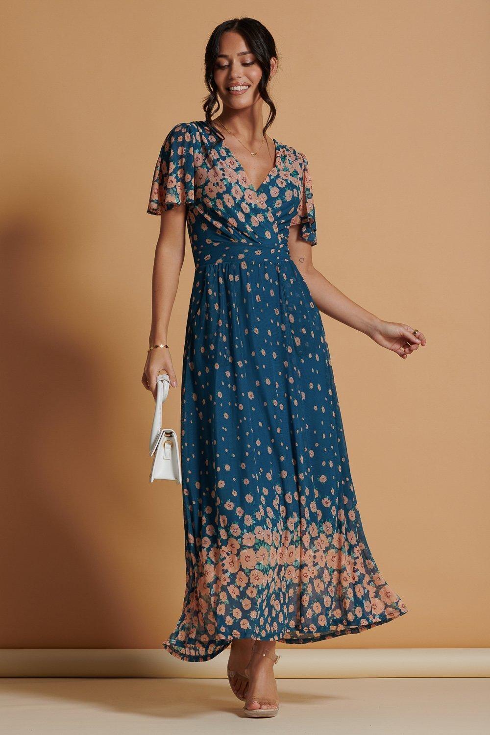 Зеркальное сетчатое платье макси с рукавами ангела Jolie Moi, зеленый
Зеркальное сетчатое платье макси с рукавами ангела Jolie Moi, зеленый