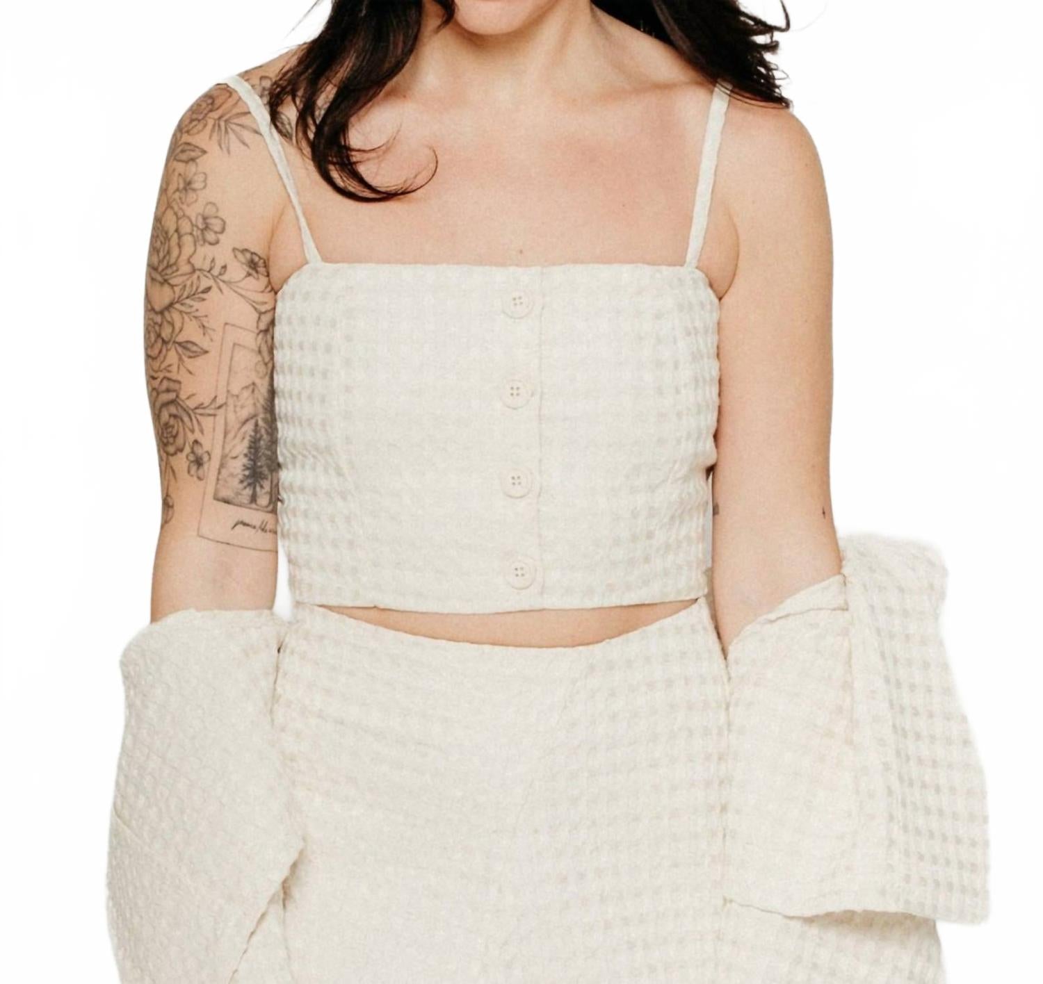 Топ-бюстье цвета экрю Cossac, Ecru
Топ-бюстье цвета экрю Cossac, Ecru