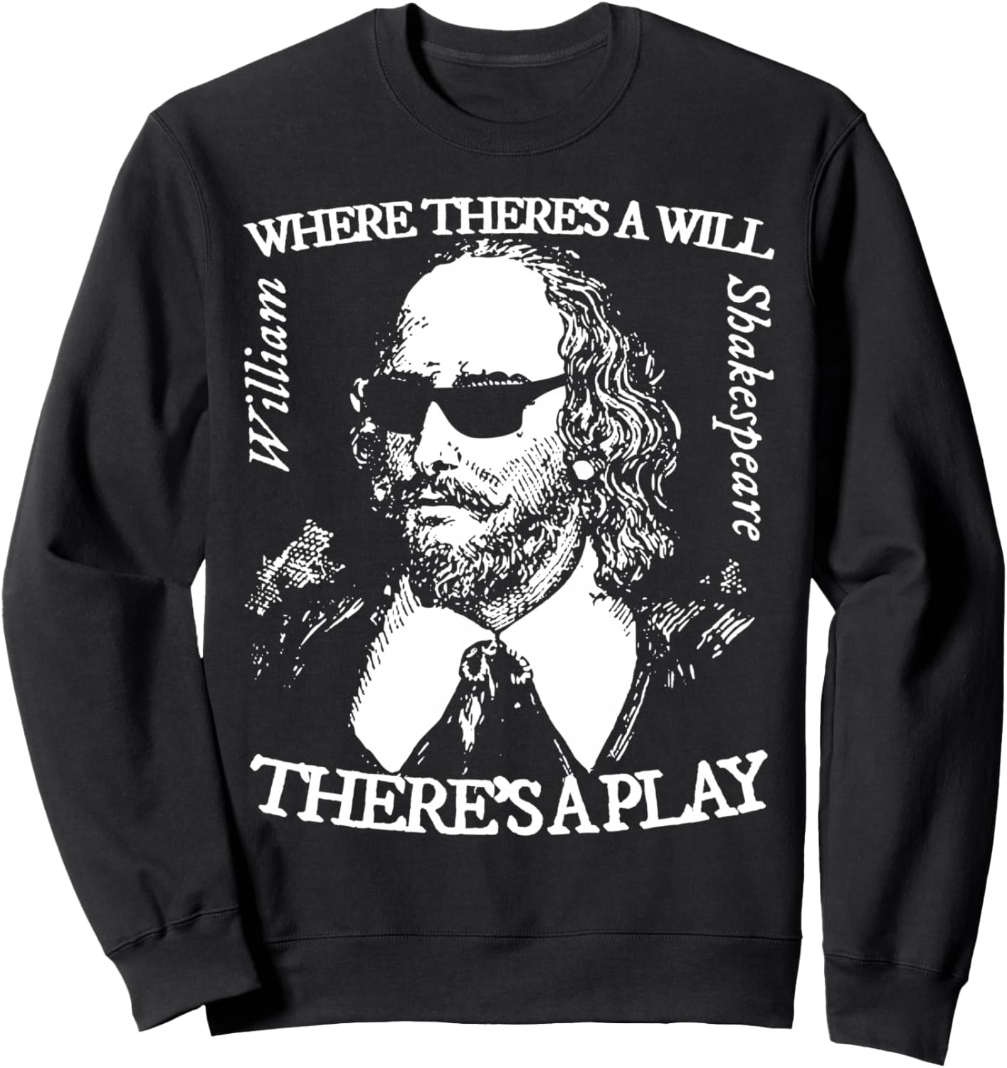 Толстовка Shakespeare Shades Where a Ware Sere a Play Avid Literature Readers Book Lovers, черный
Толстовка Shakespeare Shades Where a Ware Sere a Play Avid Literature Readers Book Lovers, черный
