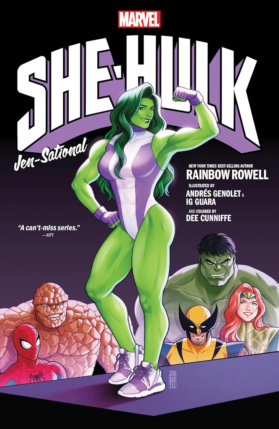 SHE-HULK BY RAINBOW ROWELL VOL. 4: JEN-SATIONAL (SENSATIONAL SHE-HULK) (Marvel Universe)
SHE-HULK BY RAINBOW ROWELL VOL. 4: JEN-SATIONAL (SENSATIONAL SHE-HULK) (Marvel Universe)