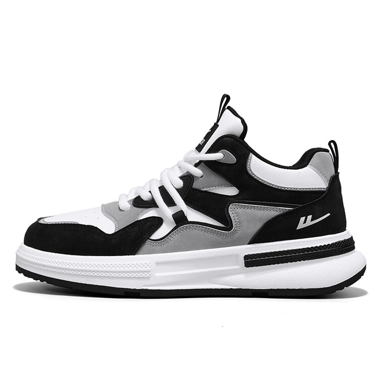 Кеды мужские, обувь для скейтбординга низкая Белый/Черный/Серый Warrior
Кеды мужские, обувь для скейтбординга низкая Белый/Черный/Серый Warrior