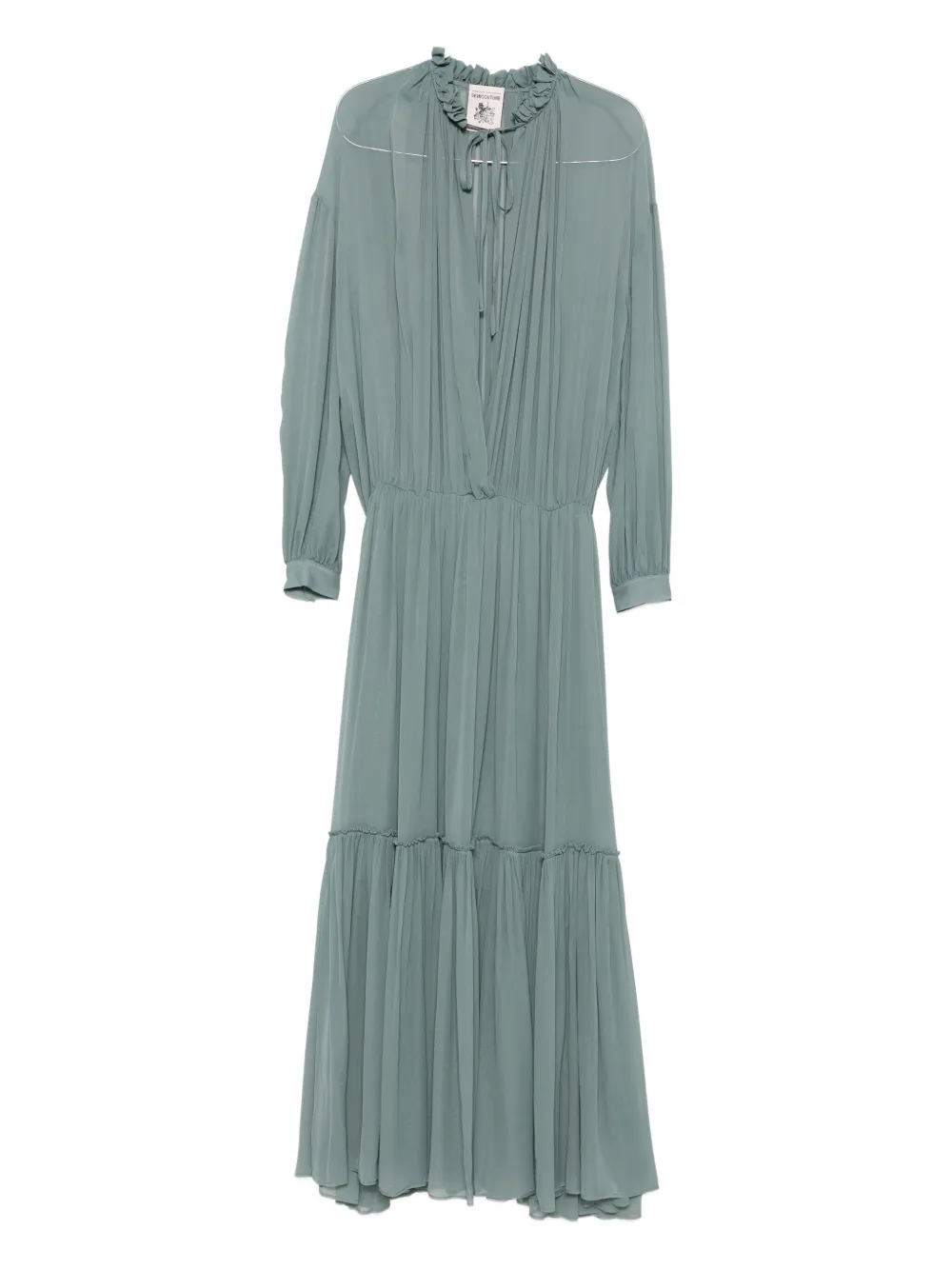 Платье макси со складками Erika Cavallini, синий
Платье макси со складками Erika Cavallini, синий