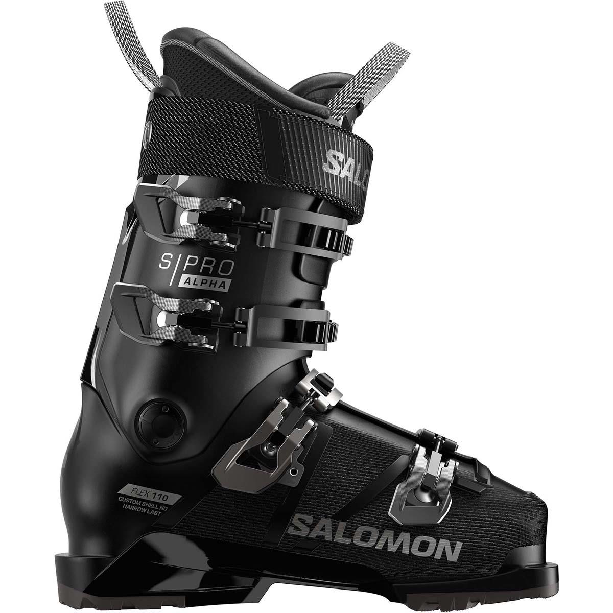 Горнолыжные ботинки S/Pro Alpha 110 GW, мужские Salomon, Black/Dark Grey Met/Black
Горнолыжные ботинки S/Pro Alpha 110 GW, мужские Salomon, Black/Dark Grey Met/Black